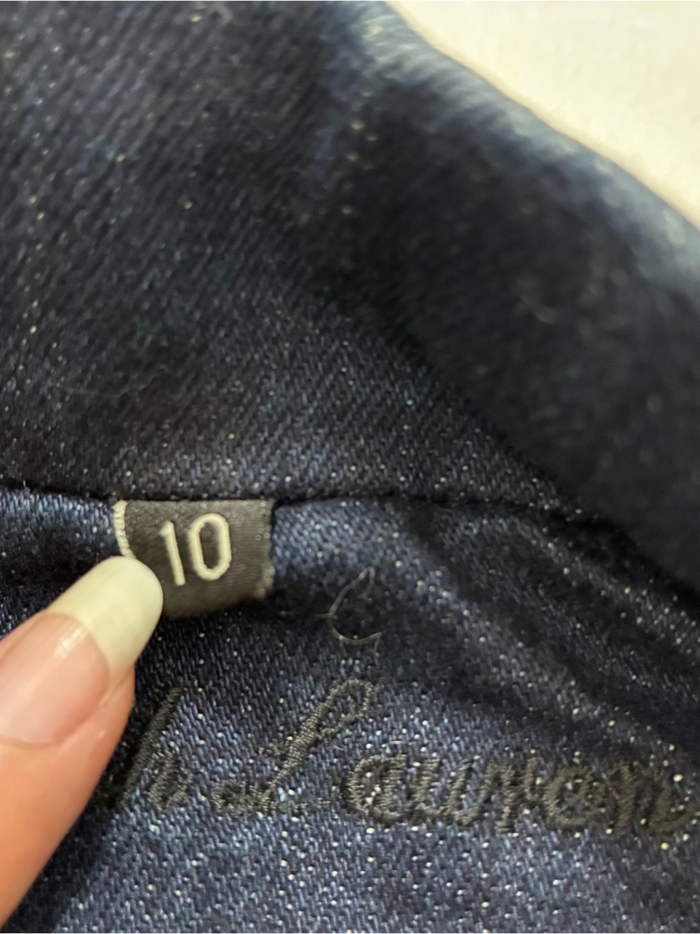 Ralph Lauren Denim Jean Military Jacket - Picture 6 of 7